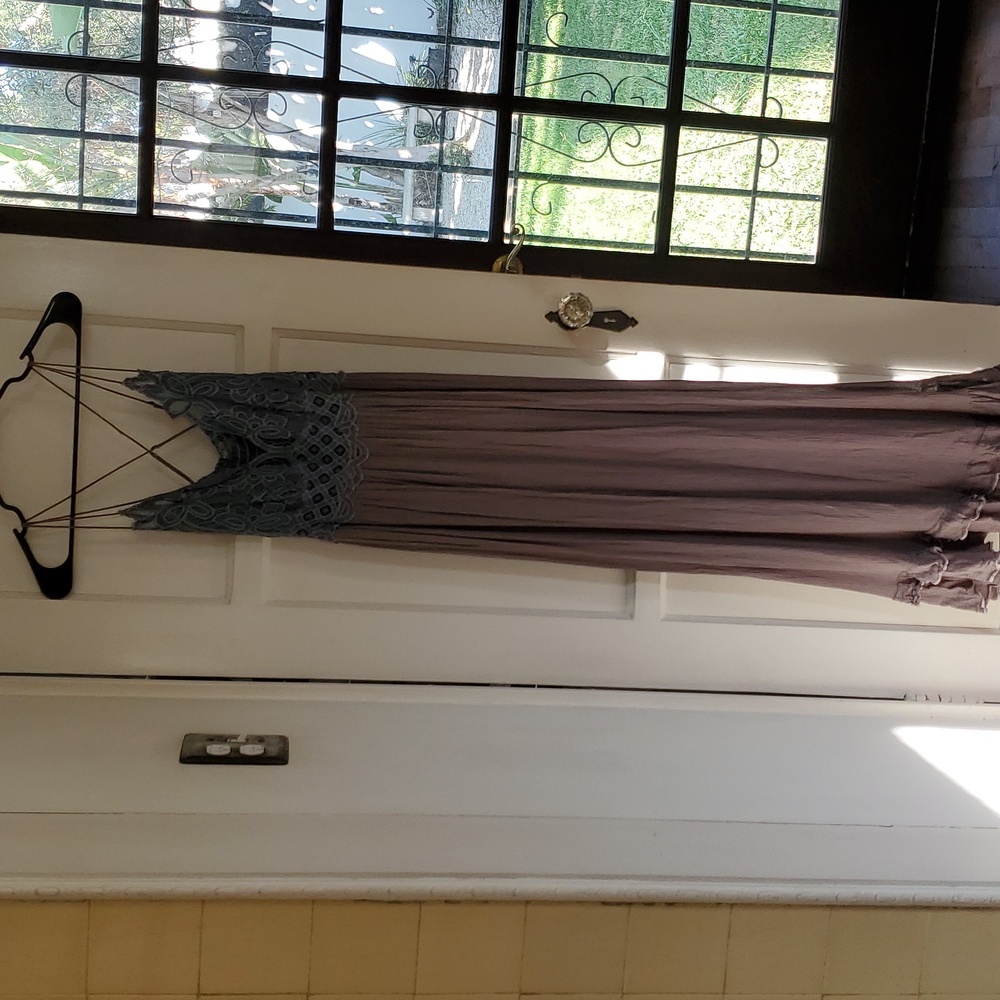 Free People Adella maxi dress size Large